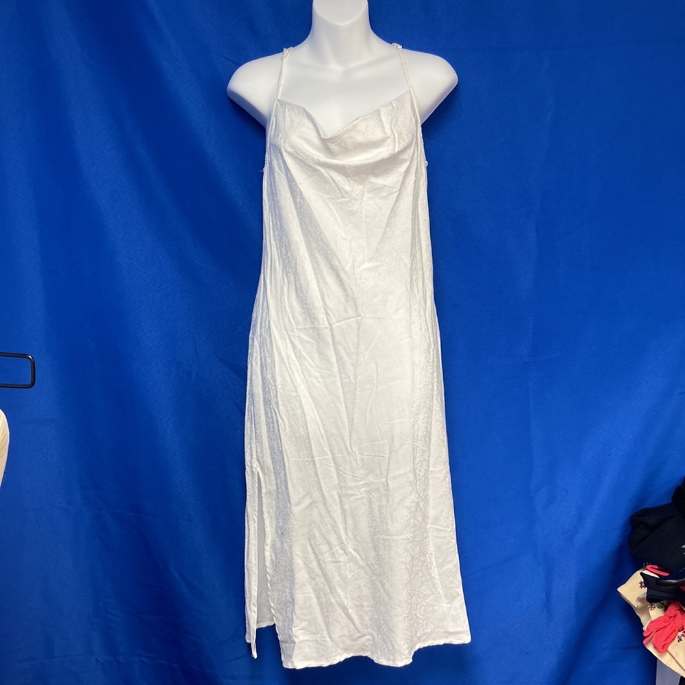 Onia White Midi Slip Dress Or Coverup